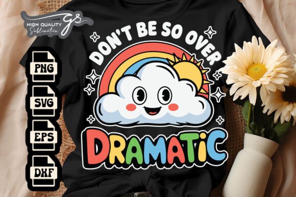 Don’t Be So Over Dramatic Retro SVG Graphics
